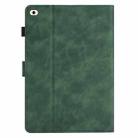 For iPad Air/Air 2/9.7 2017/2018 Coconut Tree Embossed Smart Leather Tablet Case(Green) - 3