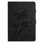 For iPad Pro 11 2018/Air4 10.9/Air5 Coconut Tree Embossed Smart Leather Tablet Case(Black) - 2