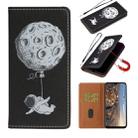 For Huawei P Smart (2020) Pure Color Painting Horizontal Flip Leather Case with Card Slot & Holder(Starman) - 1