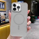 For iPhone 15 Pro Max Magsafe All-inclusive TPU Phone Case(Light Grey) - 1