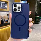 For iPhone 15 Pro Max Magsafe All-inclusive TPU Phone Case(Dark Blue) - 1