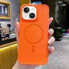 For iPhone 15 Plus Magsafe All-inclusive TPU Phone Case(Orange) - 1