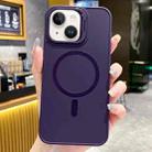 For iPhone 15 Magsafe All-inclusive TPU Phone Case(Dark Purple) - 1