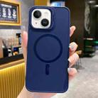 For iPhone 14 Plus Magsafe All-inclusive TPU Phone Case(Dark Blue) - 1