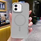 For iPhone 12 Magsafe All-inclusive TPU Phone Case(Light Grey) - 1