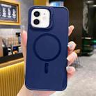 For iPhone 12 All-inclusive Magsafe TPU Phone Case(Dark Blue) - 1