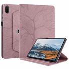 For Honor Pad X8a Tree Life Embossed Rotation Leather Tablet Case(Rose Gold) - 2