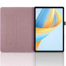 For Honor Pad X9a / X9 Pro Tree Life Embossed Rotation Leather Tablet Case(Rose Gold) - 3