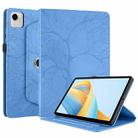For Honor Pad X9a / X9 Pro Tree Life Embossed Rotation Leather Tablet Case(Blue) - 2