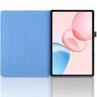 For Honor Pad 10 Tree Life Embossed Rotation Leather Tablet Case(Blue) - 3