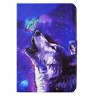 For Lenovo Tab M11 / Xiaoxin Pad 11 2024 Electric Pressed TPU Smart Leather Tablet Case(Butterfly Wolf) - 2