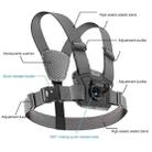 6 in 1 Phone Clamp Adjustable Body Mount Belt Chest Strap with Mount & Screw(Grey) - 3