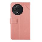 For TCL 60 5G Y-shaped Pattern Flip Leather Phone Case(Pink) - 3