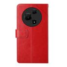 For TCL 60 NxtPaper 4G Y-shaped Pattern Flip Leather Phone Case(Red) - 3