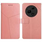 For TCL 60 NxtPaper 4G Y-shaped Pattern Flip Leather Phone Case(Pink) - 1