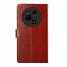 For TCL 60 SE / 605 Y-shaped Pattern Flip Leather Phone Case(Brown) - 3
