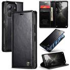 For Xiaomi Redmi 13C CaseMe 003 Crazy Horse Texture Flip Leather Phone Case(Black) - 1