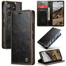 For Xiaomi Redmi 13C CaseMe 003 Crazy Horse Texture Flip Leather Phone Case(Coffee) - 1