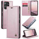 For Xiaomi Redmi 13C CaseMe 003 Crazy Horse Texture Flip Leather Phone Case(Pink) - 1