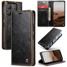 For Xiaomi Redmi Note 13 5G CaseMe 003 Crazy Horse Texture Flip Leather Phone Case(Coffee) - 1