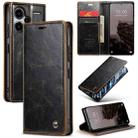 For Xiaomi Redmi Note 13 Pro+ 5G CaseMe 003 Crazy Horse Texture Flip Leather Phone Case(Coffee) - 1