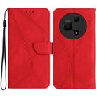 For TCL 60 NxtPaper 4G Stitching Embossed Leather Phone Case(Red) - 1
