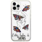 For iPhone 12 Pro Max Colorful Painting TPU + PC Phone Case(Butterflies) - 1