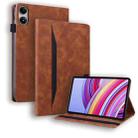For Xiaomi Redmi Pad Pro 12.1 Splicing Shockproof Leather Tablet Case(Brown) - 1