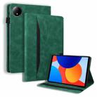 For Xiaomi Redmi Pad SE 8.7 4G Splicing Shockproof Leather Tablet Case(Green) - 1