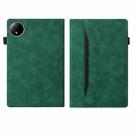 For Xiaomi Redmi Pad SE 8.7 4G Splicing Shockproof Leather Tablet Case(Green) - 3