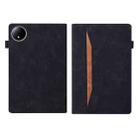 For Xiaomi Redmi Pad SE 8.7 4G Splicing Shockproof Leather Tablet Case(Black) - 3