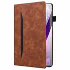 For Xiaomi Pad 7 Splicing Shockproof Leather Tablet Case(Brown) - 3
