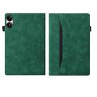 For Xiaomi Redmi Pad SE 11 2025 Splicing Shockproof Leather Tablet Case(Green) - 2