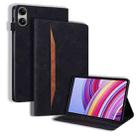 For Xiaomi Redmi Pad SE 11 2025 Splicing Shockproof Leather Tablet Case(Black) - 1