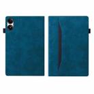 For Xiaomi Redmi Pad SE 11 2025 Splicing Shockproof Leather Tablet Case(Blue) - 2