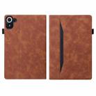 For Xiaomi Redmi Pad 8.8 2025 Splicing Shockproof Leather Tablet Case(Brown) - 2