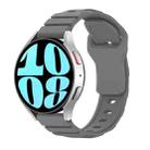 18mm Armor Silicone Watch Band(Space Grey) - 1