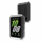 For Samsung Galaxy Fit 3 Half Pack Hollow TPU Watch Protective Case(Transparent) - 1