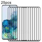 For Samsung Galaxy S20 25pcs Full Glue 9H HD 3D Curved Edge Tempered Glass Film - 1