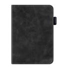 For Pocketbook PB616 Calfskin Leather Smart Tablet Case(Black) - 2