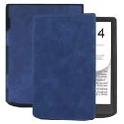 For Pocketbook InkPad 4 / Color2 /3 /PB743 Retro Skin-feel Leather Smart Tablet Case(Dark Blue) - 1