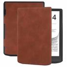For Pocketbook InkPad 4 / Color2 /3 /PB743 Retro Skin-feel Leather Smart Tablet Case(Coffee) - 1