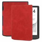 For Pocketbook InkPad 4 / Color2 /3 /PB743 Retro Skin-feel Leather Smart Tablet Case(Red) - 1