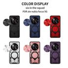 For ZTE nubia Focus /Blade A75 5G CD Texture Sliding Camshield Magnetic Holder Phone Case(Pink) - 2