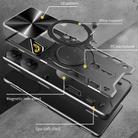 For ZTE nubia Neo 3 CD Texture Sliding Camshield Magnetic Holder Phone Case(Blue) - 3