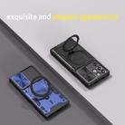 For ZTE nubia RedMagic 10 Pro CD Texture Sliding Camshield Magnetic Holder Phone Case(Blue) - 3