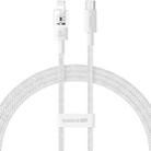 Baseus CD Series PD20W USB-C / Type-C to 8 Pin Fast Charging Data Cable, Length:1m(White) - 1