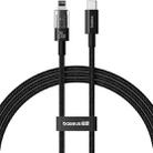 Baseus CD Series PD20W USB-C / Type-C to 8 Pin Fast Charging Data Cable, Length:2m(Black) - 1