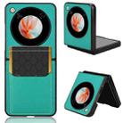 For ZTE nubia Flip / Libero Flip Litchi Texture Card Slots Back Cover Phone Case(Green) - 1