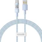 Baseus CD Series PD100W USB to USB-C / Type-C Fast Charging Data Cable, Length:2m(Blue) - 1